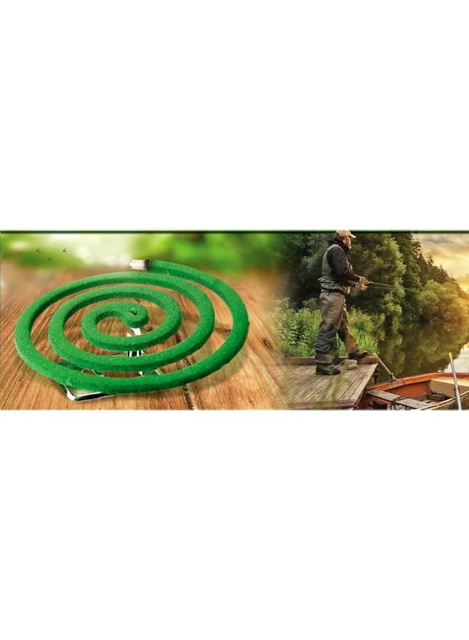 إيروريكس لفائف طاردة للبعوض من نبات السترونيلا، 30 قطعة، خالية من الدخان، غير قابلة للكسر، حماية كاملة من البعوض والحشرات الطائرة لمدة 12 ساعة لكل لفة واحدة - Image 5