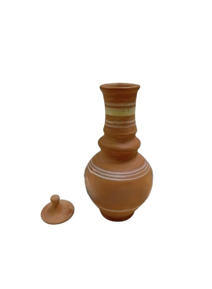 Water pan, height 30 cm with lid, for drinking and decoration - Image 2