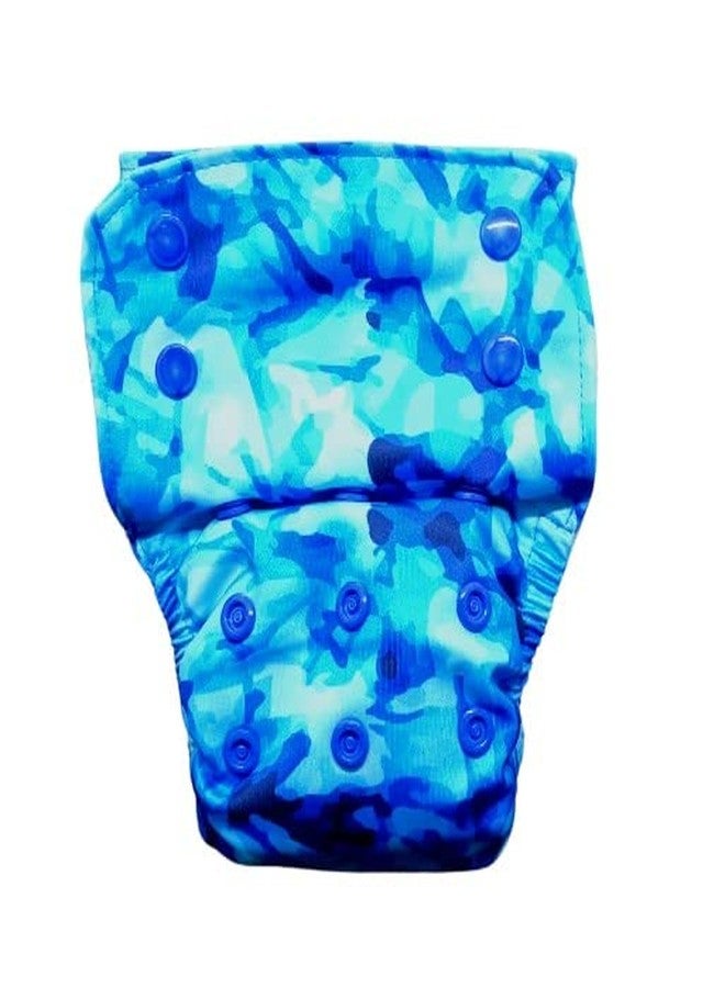 Kindermum Unisex Nano Aio Cloth Diapers-One Size Diapers With 100% Organic Cotton Inserts (Aquanano-Aio) - Image 2