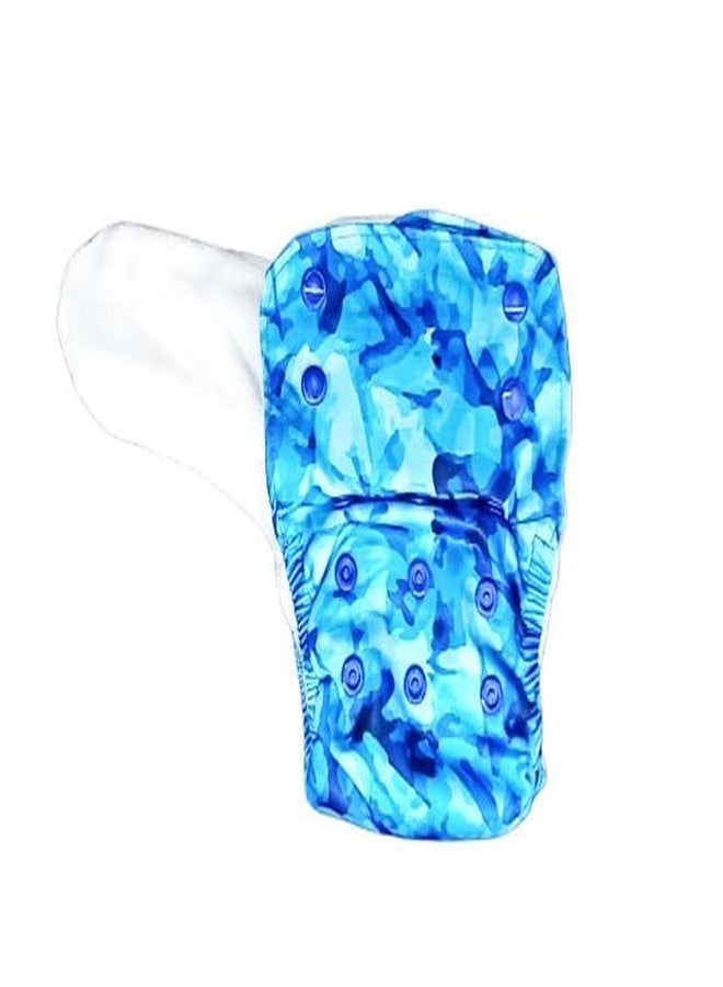 Kindermum Unisex Nano Aio Cloth Diapers-One Size Diapers With 100% Organic Cotton Inserts (Aquanano-Aio) - Image 4