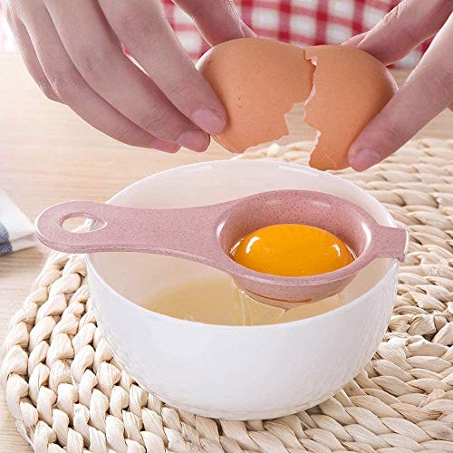 BAMUTU 3PCS Egg Separator Egg Yolk White Separator Egg White Separator Egg Whites Strainer Filter Divider Egg Separator Tool Kitchen Baking Gadget - Image 3