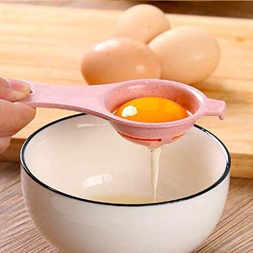 BAMUTU 3PCS Egg Separator Egg Yolk White Separator Egg White Separator Egg Whites Strainer Filter Divider Egg Separator Tool Kitchen Baking Gadget - Image 4