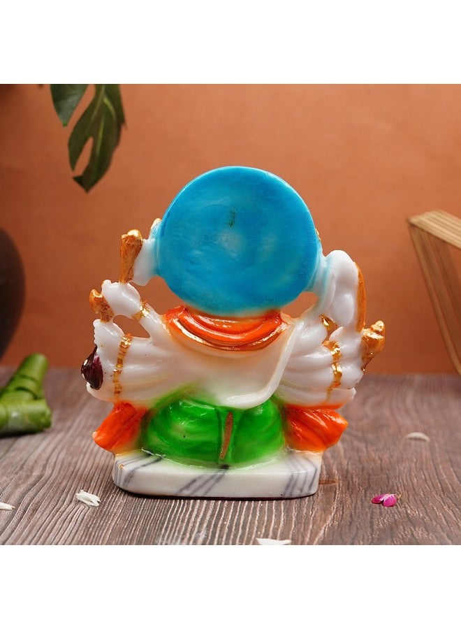 Servdharm Panchmukhi Hanuman Ji Murti | Statue for Home Decor, Gifting, Protection from Evil Eye, 15.2 (Multi), Religious - Image 4