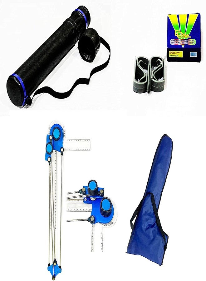 ORFORX Mini Drafter Combo pack, Sheet Container, Board clip and Mini Drafter. - Image 1