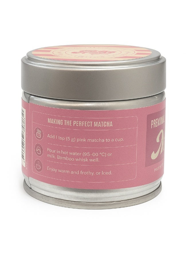 Elephant & Fig Tree Pink Matcha Powder 30g , Premium Natural Superfood Made from 100% Organic Pink Pitaya Caffeine-Free, Antioxidant-Rich Energy Boost - Image 2