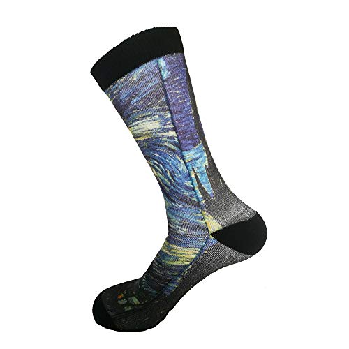 FREEHOTU Guitars Black Casual Cool 3D Printed Crazy Funny Colorful Fancy Novelty Graphic Crew Tube Socks - Image 3