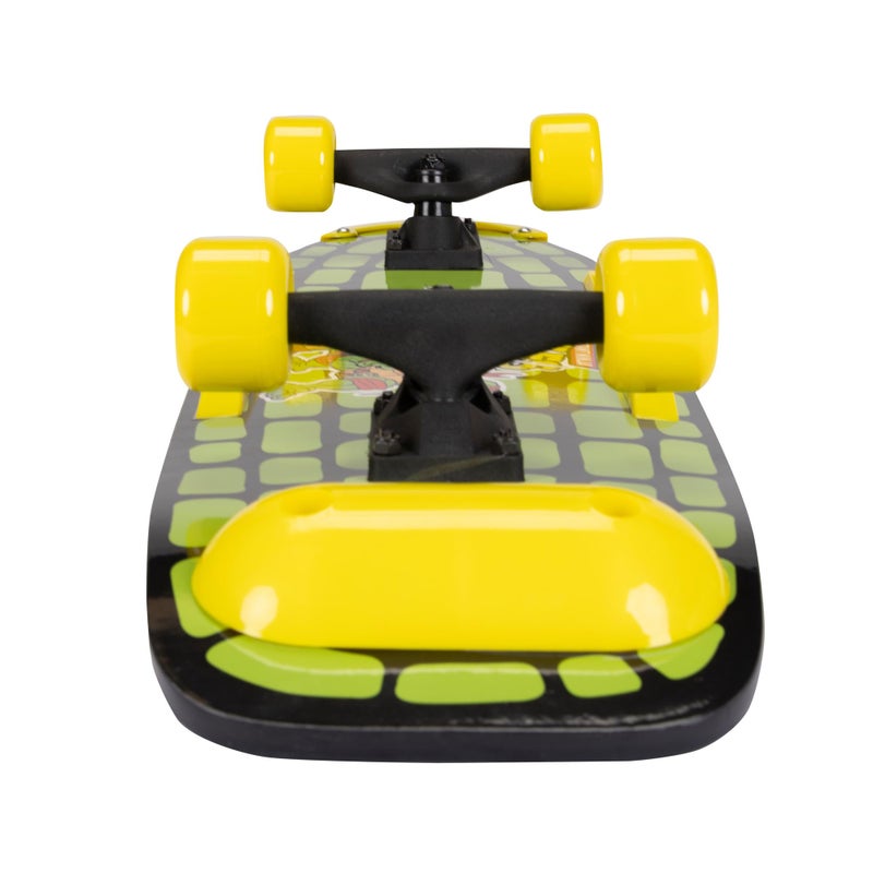 Teenage Mutant Ninja Turtles Kids Skateboard Shorty Cruiser Features Fun TMNT Vintage Graphics on Deck & Grip Tape! 60mm x 45mm Wheels, Carbon Steel ABEC 3 Speed Bearings - Image 4