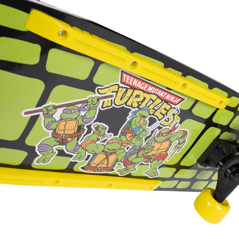 Teenage Mutant Ninja Turtles Kids Skateboard Shorty Cruiser Features Fun TMNT Vintage Graphics on Deck & Grip Tape! 60mm x 45mm Wheels, Carbon Steel ABEC 3 Speed Bearings - Image 5