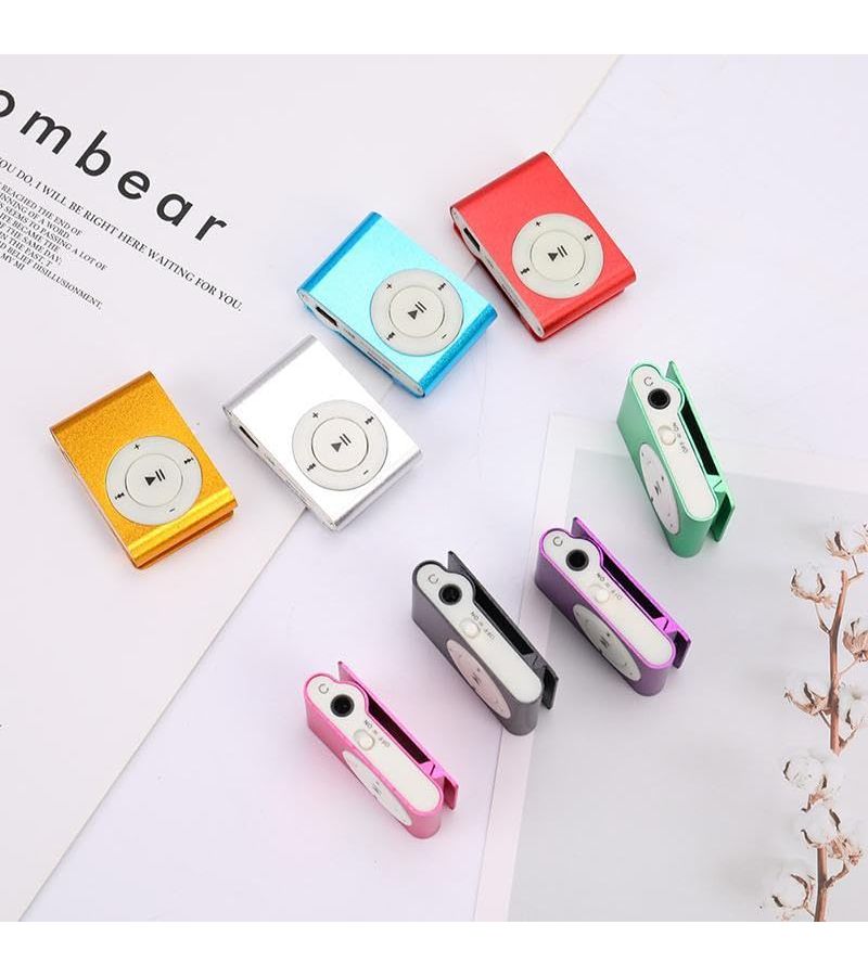 F MP3 Player Compact Portable Music Player with Rechargeable Battery Scratch Proof Shell TF Card Support - Image 4