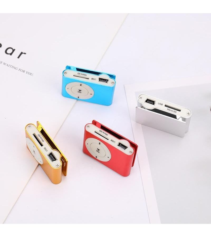 F MP3 Player Compact Portable Music Player with Rechargeable Battery Scratch Proof Shell TF Card Support - Image 5