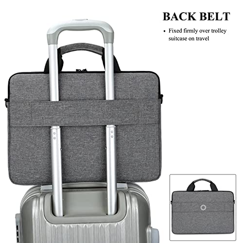 Zomoza 15.5 inch Laptop Bag Portable Men Briefcase Multi-Function Notebook Computer Bag Male Simple Office Business Handbag - Image 2