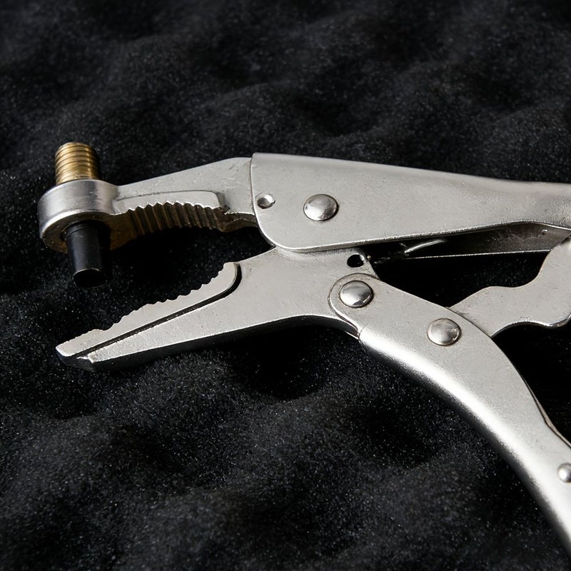 8 5 Inch Manual Refrigerant Hydraulic Pliers Durable Sturdy Air Conditioning Maintenance Pneumatic Hydraulic Pliers Fluorine Filling Multi Functional Tool - Image 3