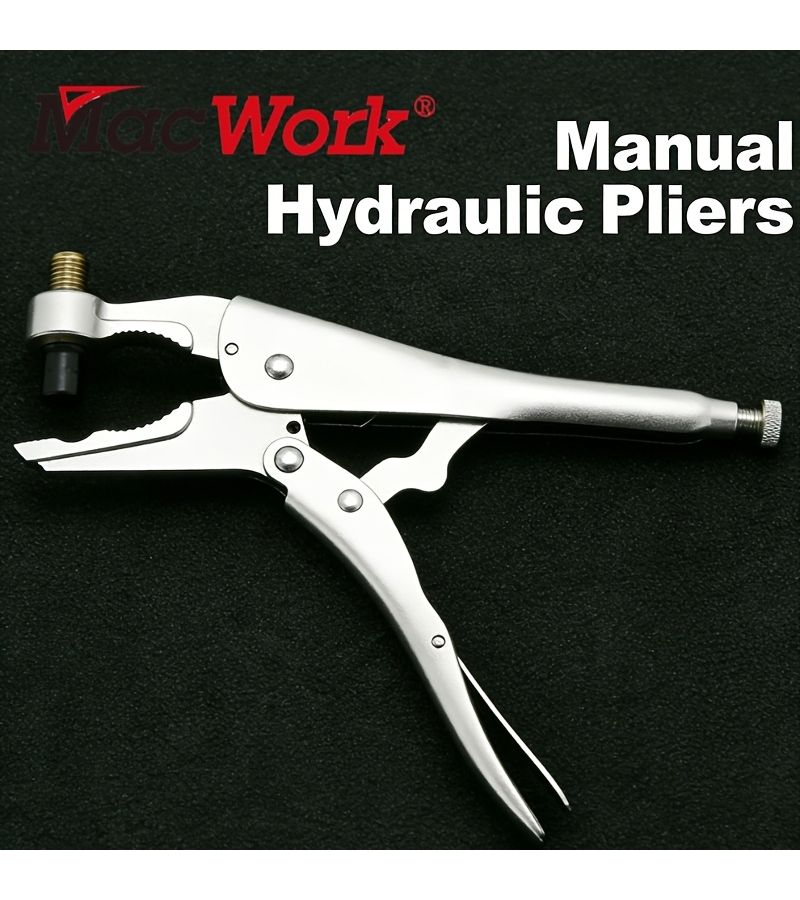 8 5 Inch Manual Refrigerant Hydraulic Pliers Durable Sturdy Air Conditioning Maintenance Pneumatic Hydraulic Pliers Fluorine Filling Multi Functional Tool - Image 1