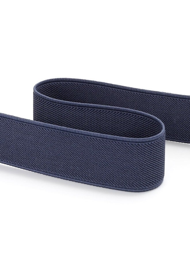 VONMELLI 3 Pack Elastic Stretch Belts Kids Toddler Belt Adjustable Uniform Belt for Boys and Girls Blue+Blue+Blue - Image 4