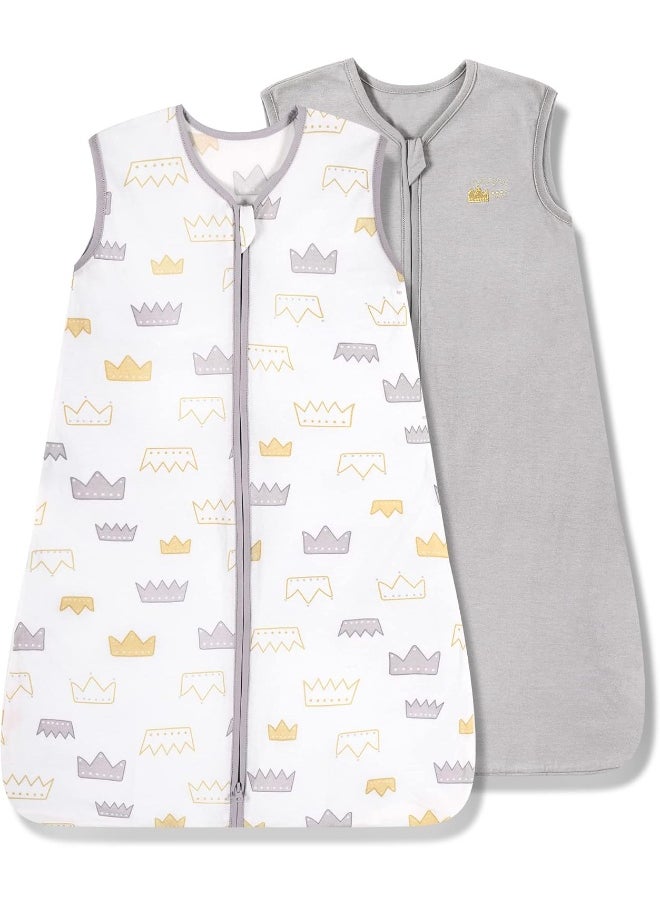 TILLYOU TILLYOU baby-boys Sleeveless Quilted Sleep Sacks  - Image 1