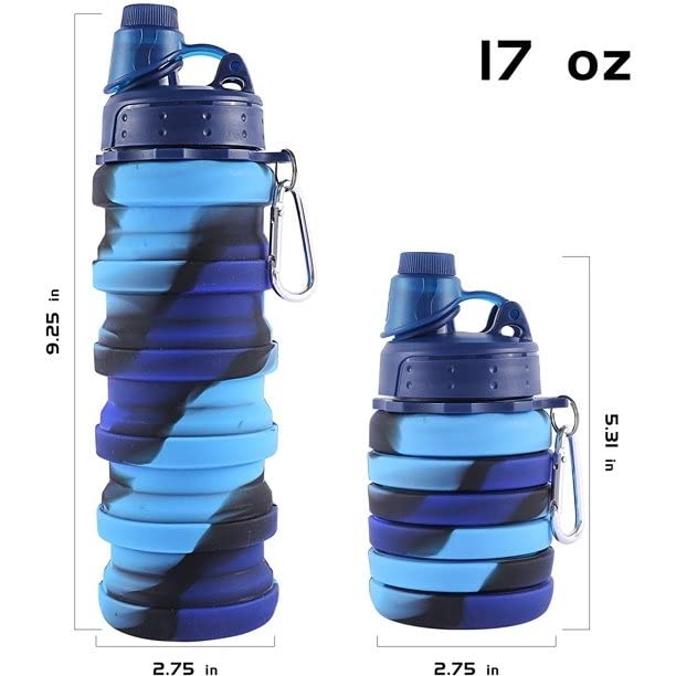 Trusmile Silicone Sipper Bottle for Kids (Blue) - Image 4