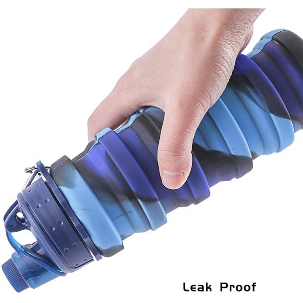 Trusmile Silicone Sipper Bottle for Kids (Blue) - Image 5