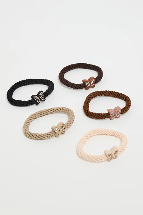 أر أند بي 5 Pack Ponytail Hairbands