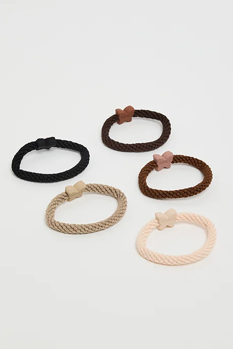 أر أند بي 5 Pack Ponytail Hairbands