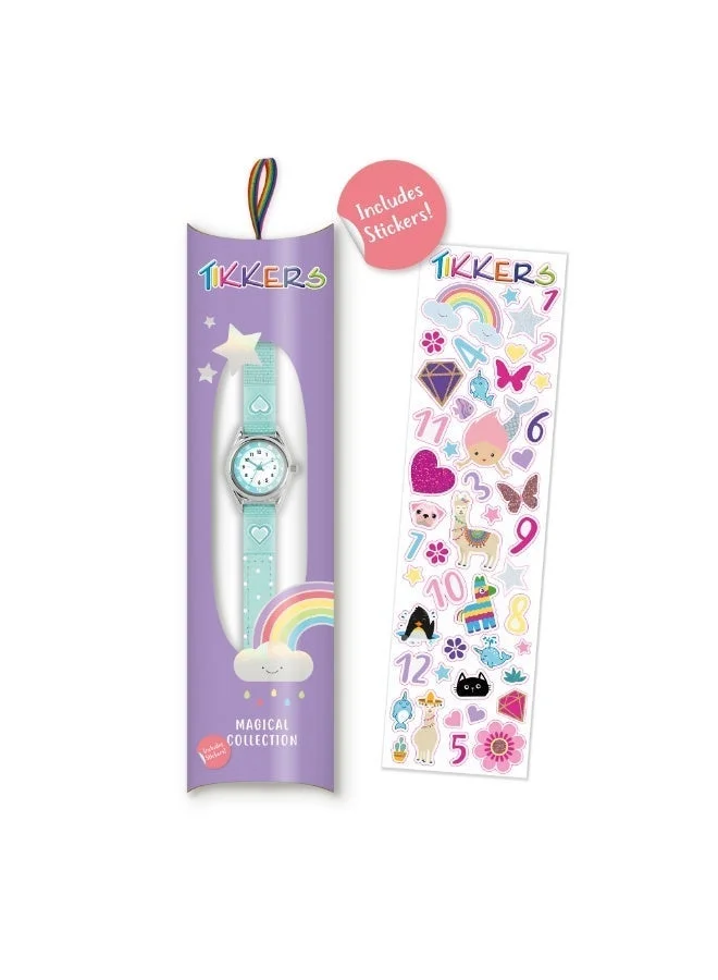 Tikkers  Tikkers Aqua Heart Strap Time Teacher Girls Watch - ATK1094  | Best Price UAE
