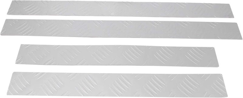 klarako Door Sill Trim Scuff Plate Strip Threshold Car Door Edge Guards Fit for Tacoma 2016?2020 (Pack of 4) - Image 1