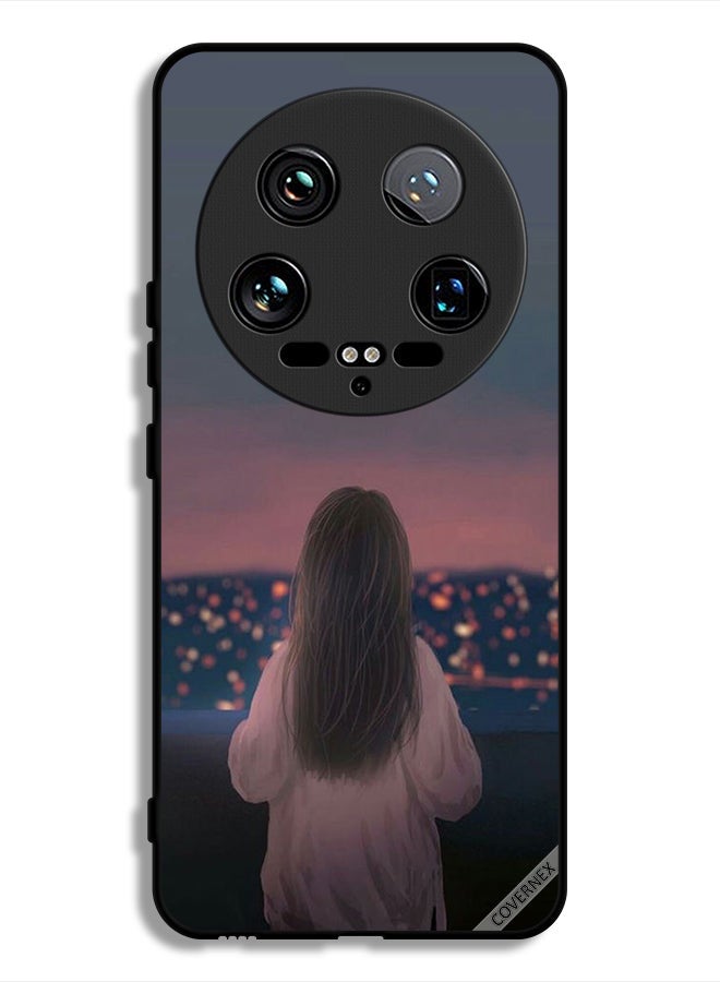 Covernex Xiaomi 14 Ultra Protective Case Cover Standing Girl - Image 1