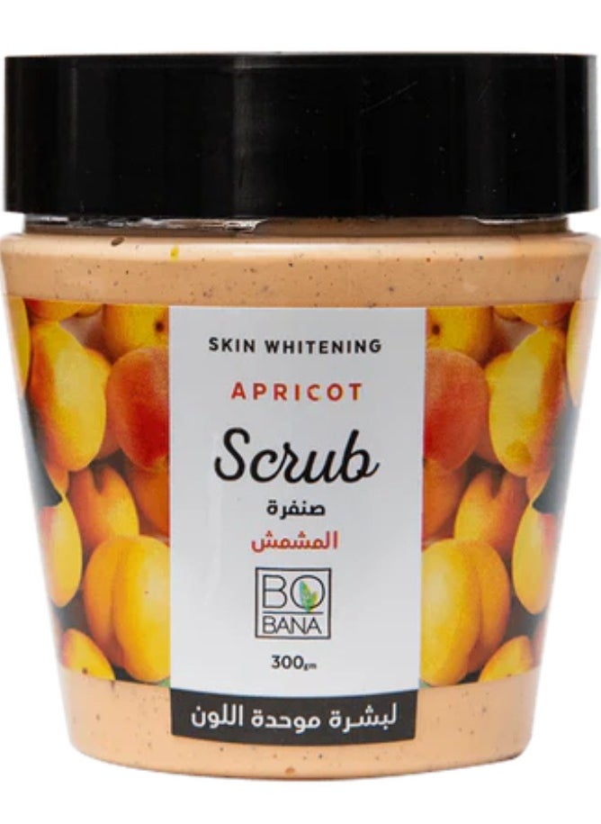 BOBANA Skin Whitening Apricot Scrub 300 g  - Image 1