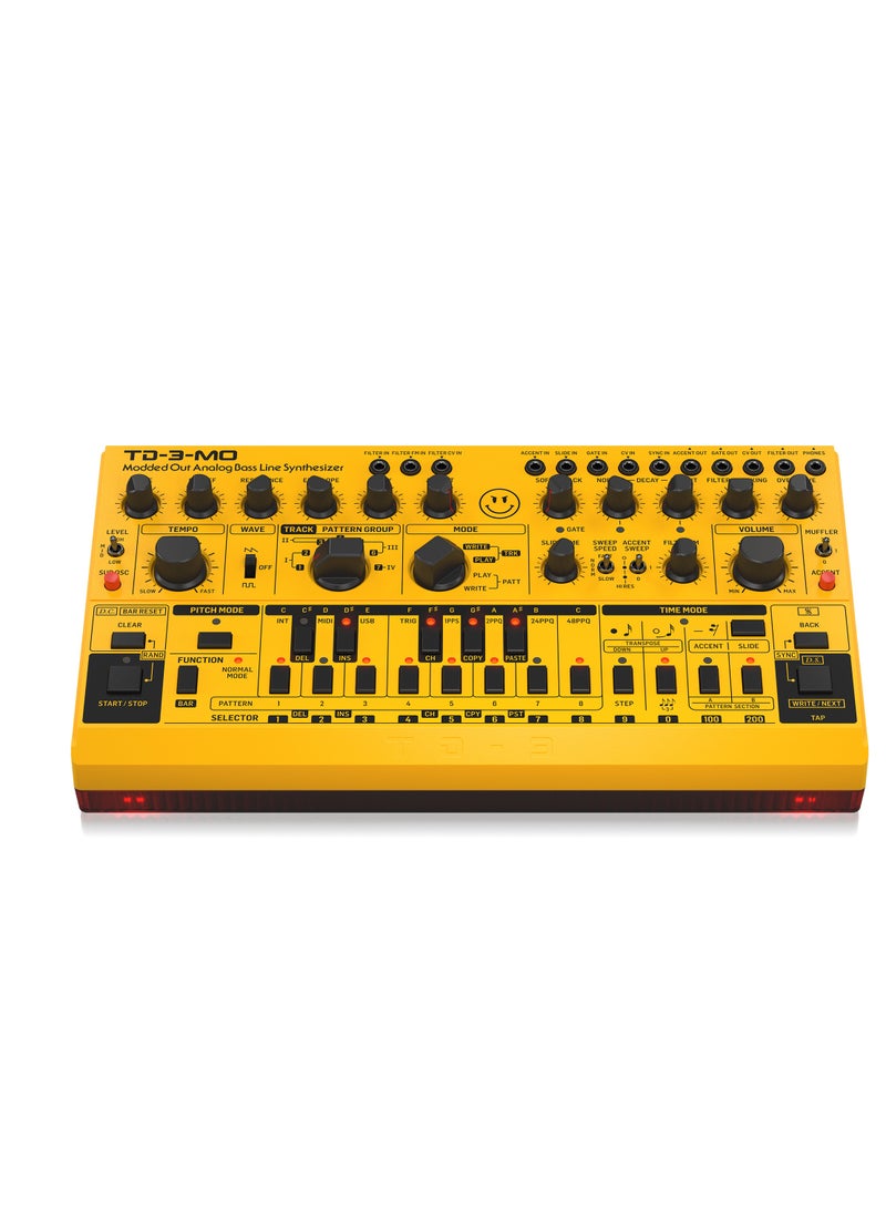 behringer TD3MOAM Modded Out Analog Bass Line Synthesizer with VCO, MIDI-Controllable VCF and Sub-Harmonics Oscillator - Image 4