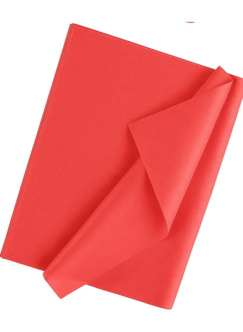 Share The Love Share the love Red Tissue Paper 20 Sheets – 50 x 70cm, 17gsm Acid-Free Wrap for Gifts, Crafts, DIY Projects & Apparel Packaging