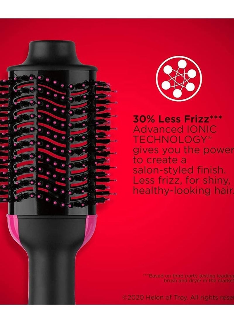 Revlon - REVLON 2-in-1 Pro Collection Salon One Step Hair Dryer and Volumiser, Black, 1 Count (Pack of 1) - Image 1