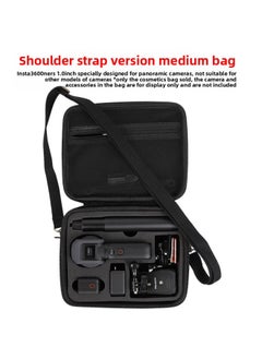 Generic For Insta360 ONE RS ONE Inch Panoramic Camera Storage Bag Leica Accessories Storage Box Carrying Case-Color:Medium Strap Bag  - Image 1