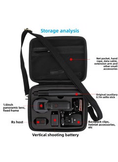 Generic For Insta360 ONE RS ONE Inch Panoramic Camera Storage Bag Leica Accessories Storage Box Carrying Case-Color:Medium Strap Bag  - Image 4