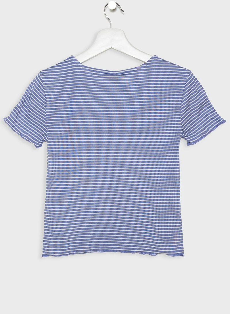 only_kids Kids Striped T-Shirt