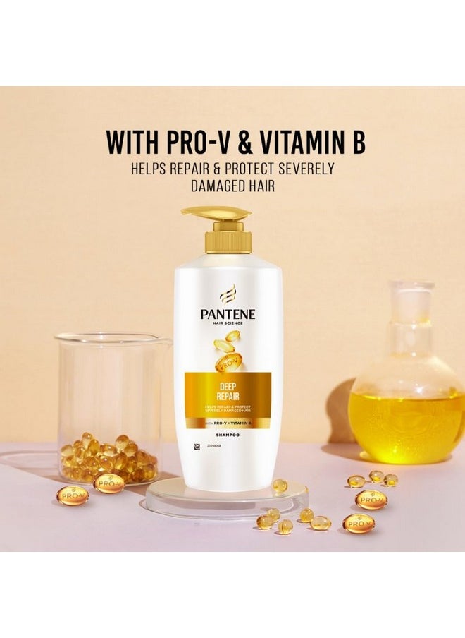 Pantene - Advanced Hairfall Solution, Total Damage Care Shampoo, Pack Of 1, 650Ml, Gold - Image 1