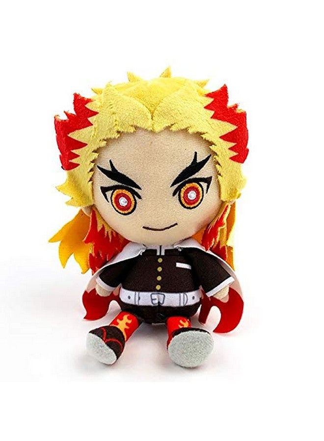 Bandai Bandai Demon Slayer Kimetsu no Yaiba Chibi Plush - Kyojuro Rengoku  - Image 2