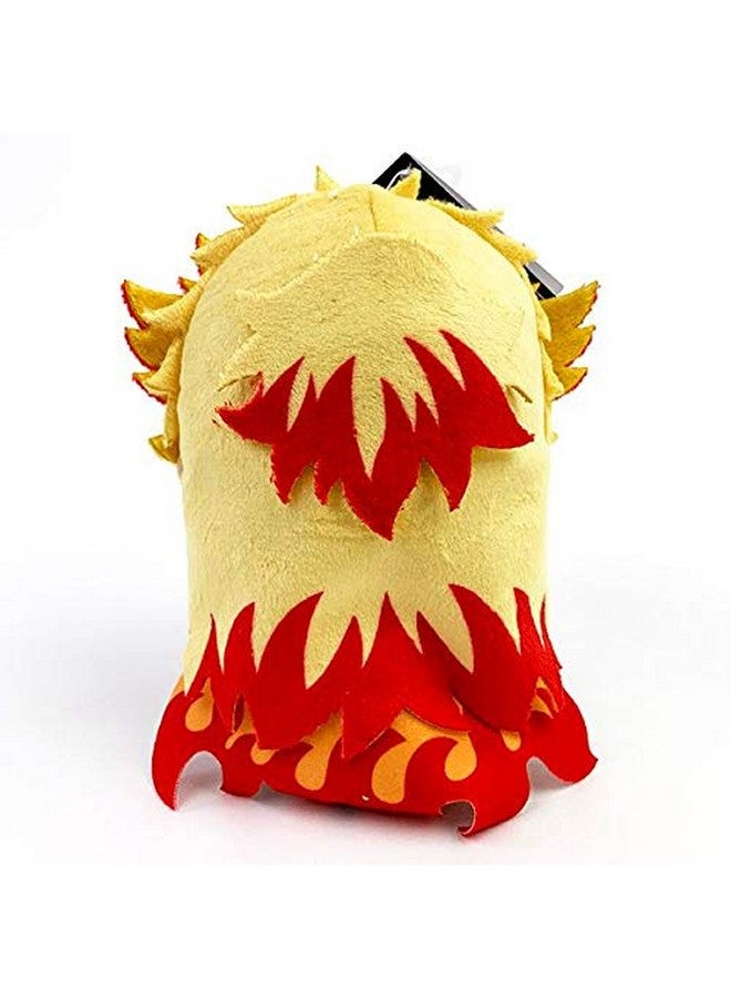 Bandai Bandai Demon Slayer Kimetsu no Yaiba Chibi Plush - Kyojuro Rengoku  - Image 4