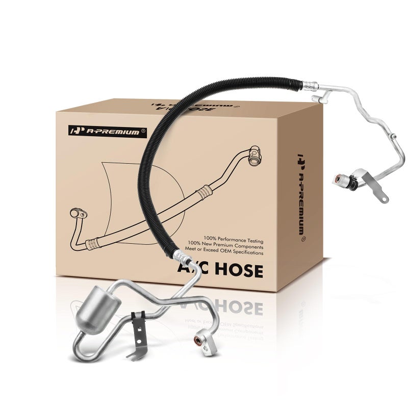 Generic A-Premium A/C Discharge Line Hose Assembly Compatible with Ford Fusion 2013 2014 2015 2016 L4 2.5L, Compressor to Condenser  - Image 1