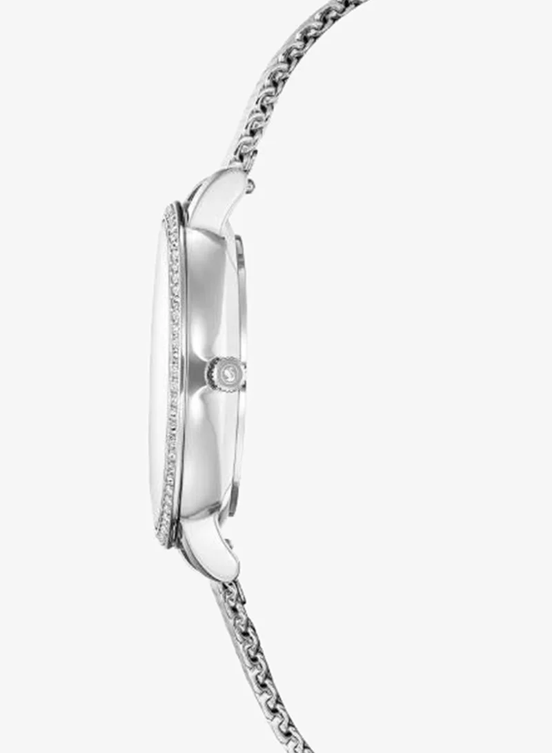 Swarovski  Clarica Stainless Steel White Dial Analog Watch for Women | Best Price UAE