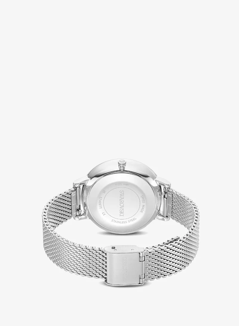 Swarovski  Clarica Stainless Steel White Dial Analog Watch for Women | Best Price UAE