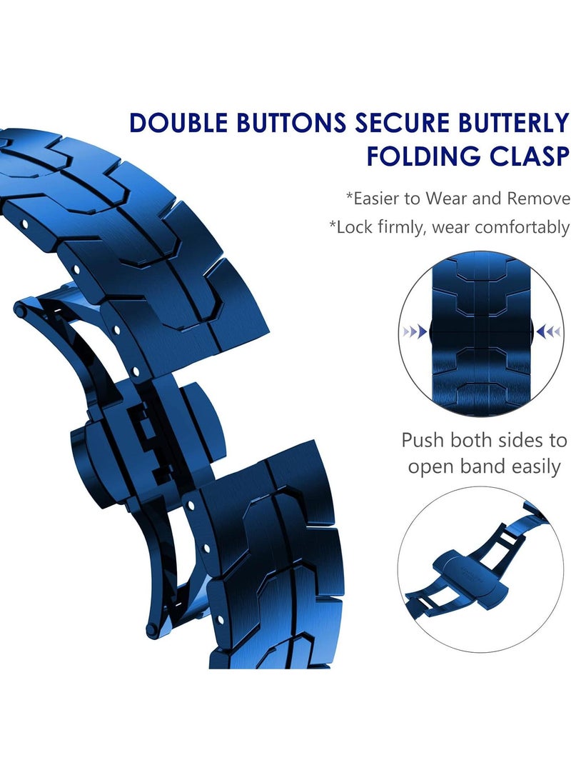 Y&D For Apple Watch 42mm 44mm 45mm 49mm Metal Strap - Image 4