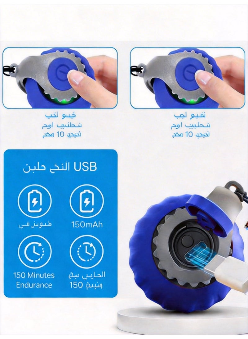 لعبة قطط – كرة قطط أوتوماتيكية ذكية 360°، لعبة تفاعلية متحركة داخلية، هادئة، شحن USB، مناسبة لجميع القطط - Image 3