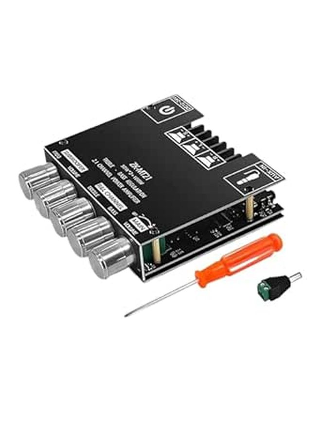 2 1 Channel Audio Amplifier Board DIY Home Workshop Garage Office Outdoor Entertainment - Image 1