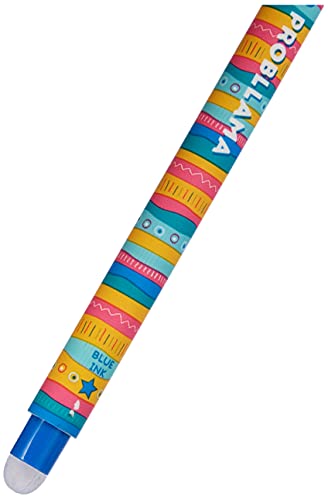 Legami Erasable Gel Pen, Thermosensitive Ink, 0.7 mm Tip Diameter, 15 cm Length, Blue Ink - Image 3