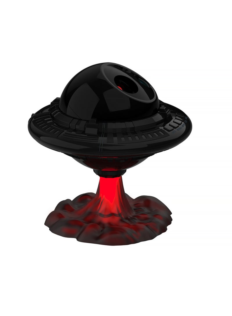 general Flying saucer starry sky projection light Gypsy star projector USB night light bedroom ornament RGB colorful atmosphere desk lamp - Image 1