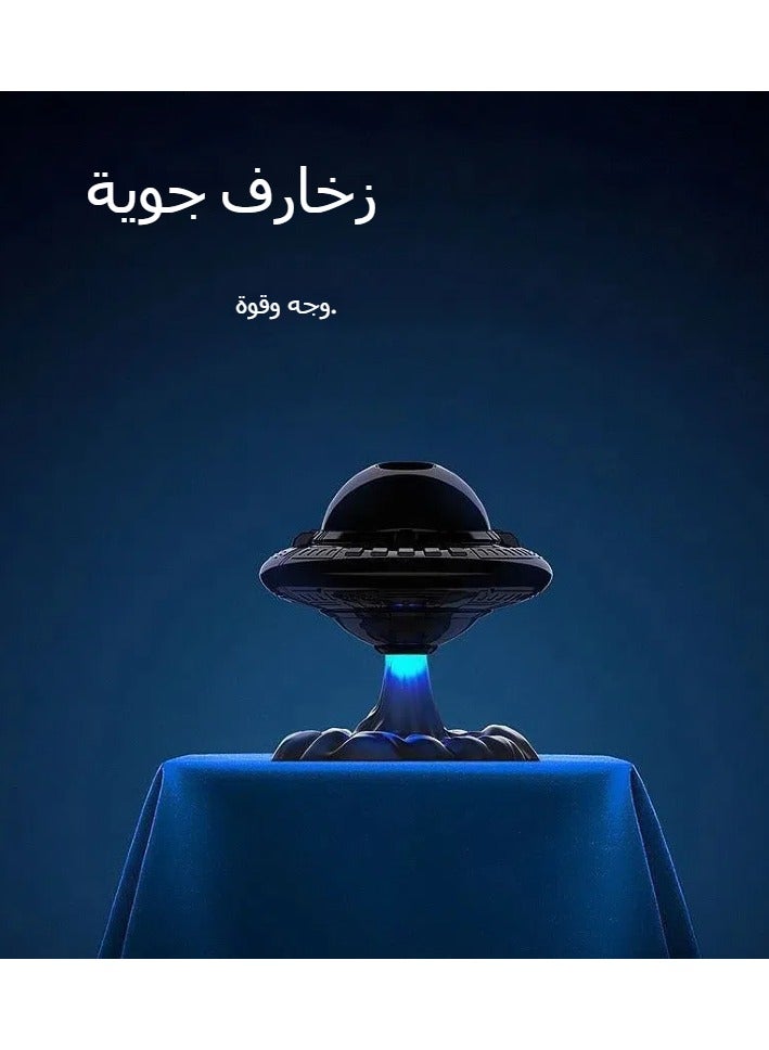 general Flying saucer starry sky projection light Gypsy star projector USB night light bedroom ornament RGB colorful atmosphere desk lamp - Image 3