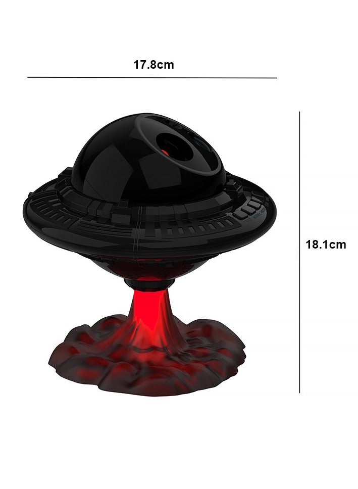 general Flying saucer starry sky projection light Gypsy star projector USB night light bedroom ornament RGB colorful atmosphere desk lamp - Image 5