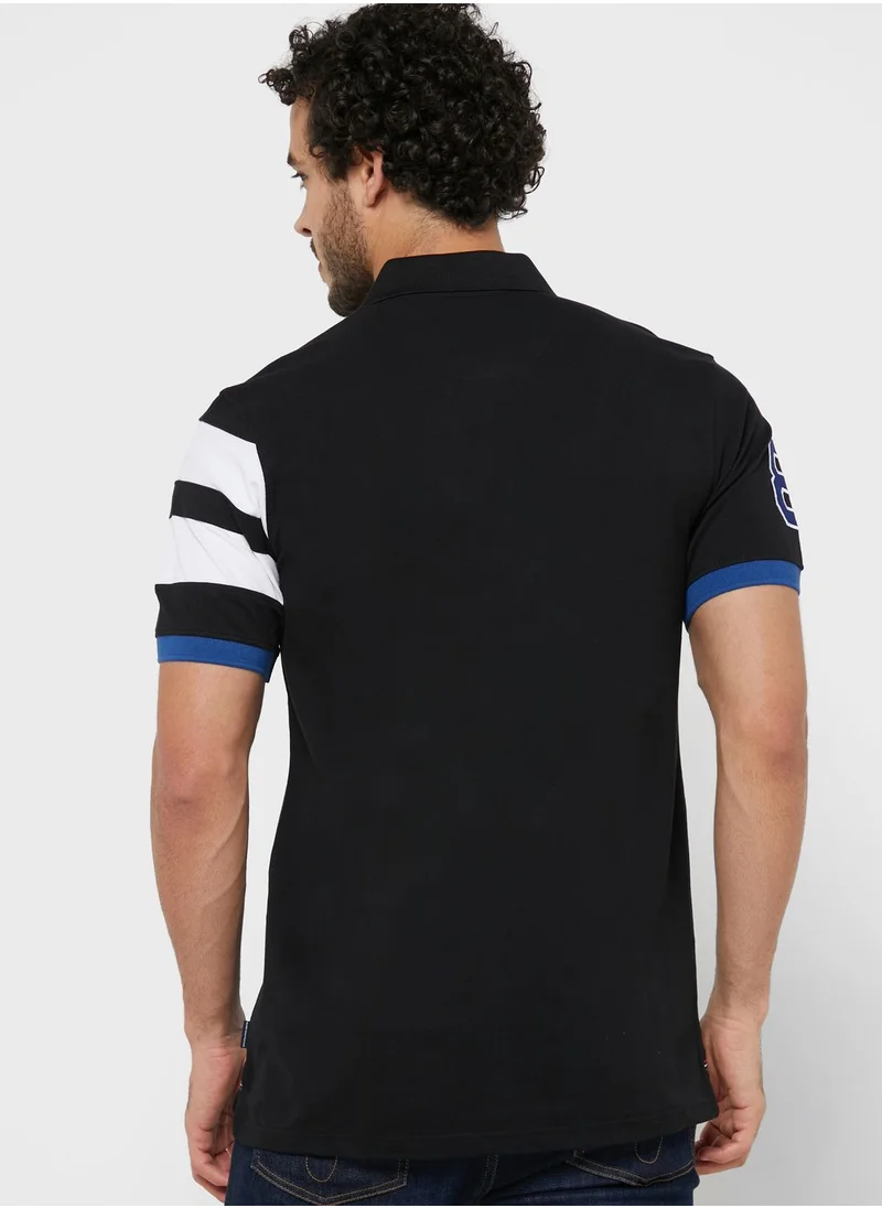 bhpoloclub Color Block Polo