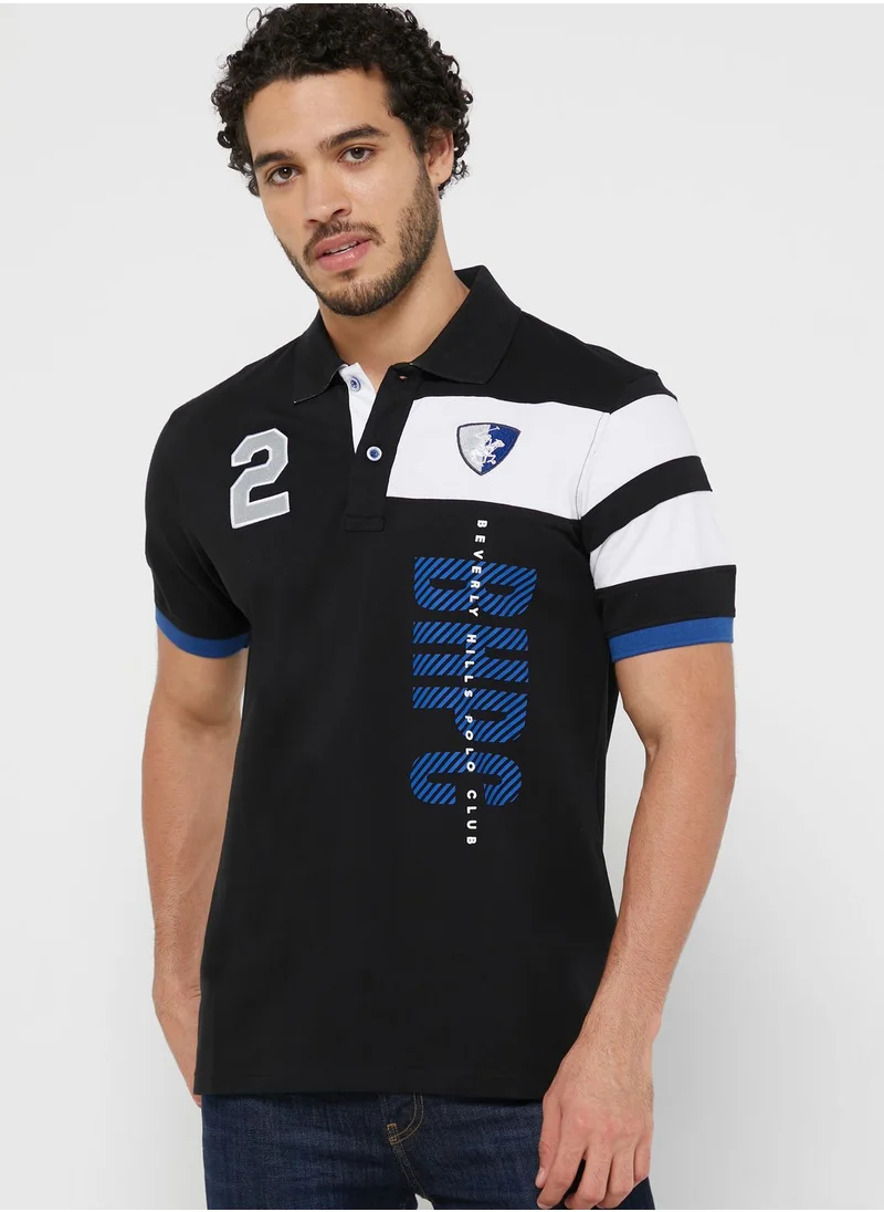 bhpoloclub Color Block Polo