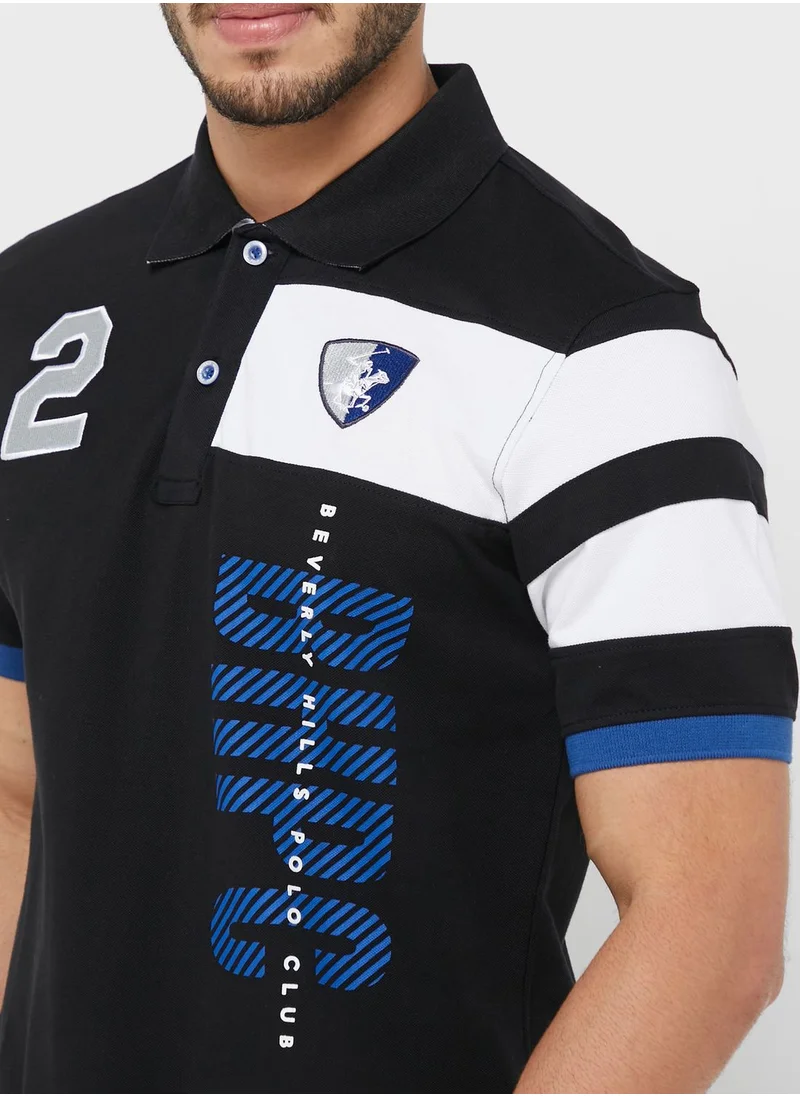 bhpoloclub Color Block Polo
