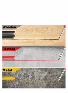 Y&D Mechanical Carpenter Pencils 1 Pcs Pencil + 12 Refill Leads Built-In Sharpener Marker Marking Tool for Scriber Construction Woodworking Tools (1 Set)  - Image 5